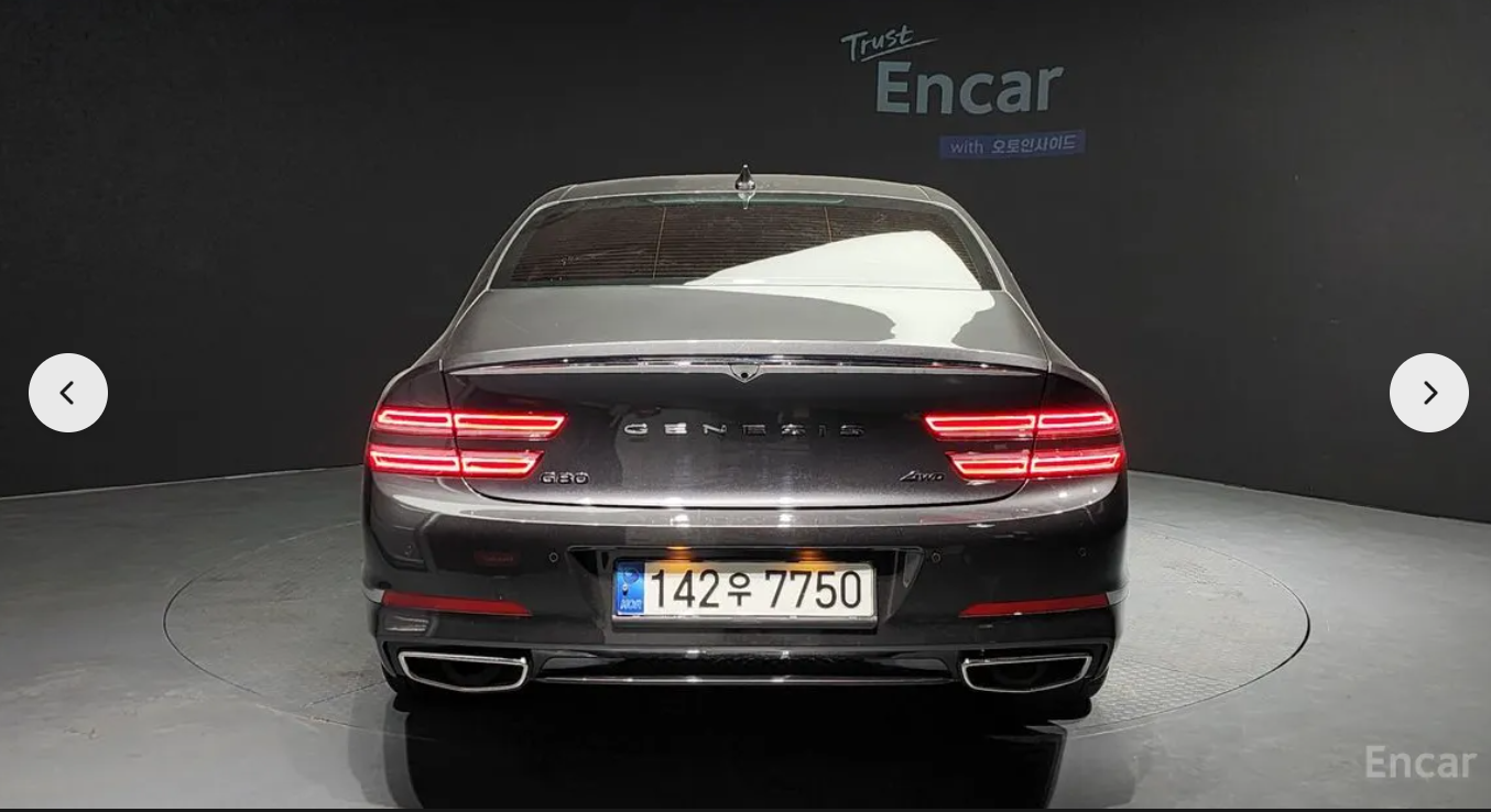 جينسس G80 2022